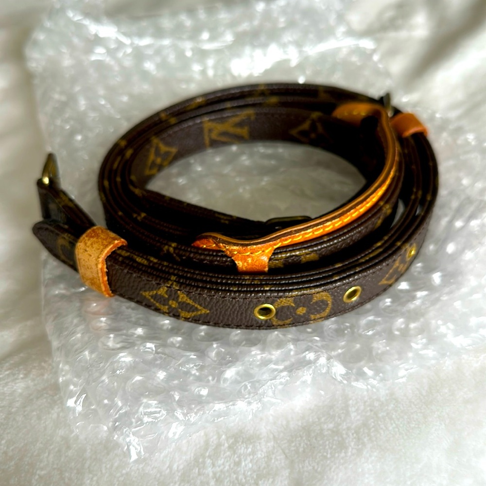 Authentic LV MONO ADJUSTABLE PERMANENT STRAP